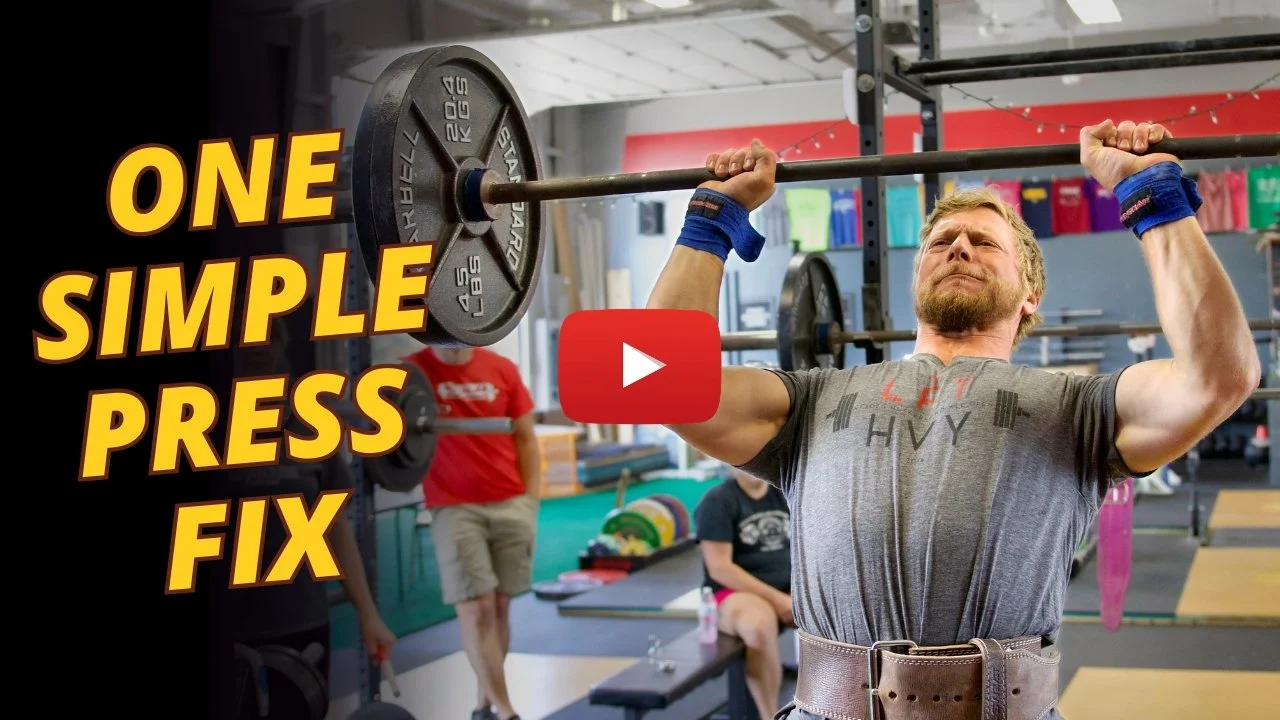 Blindsided with a Bad Press? Use This One Trick To Press Stronger