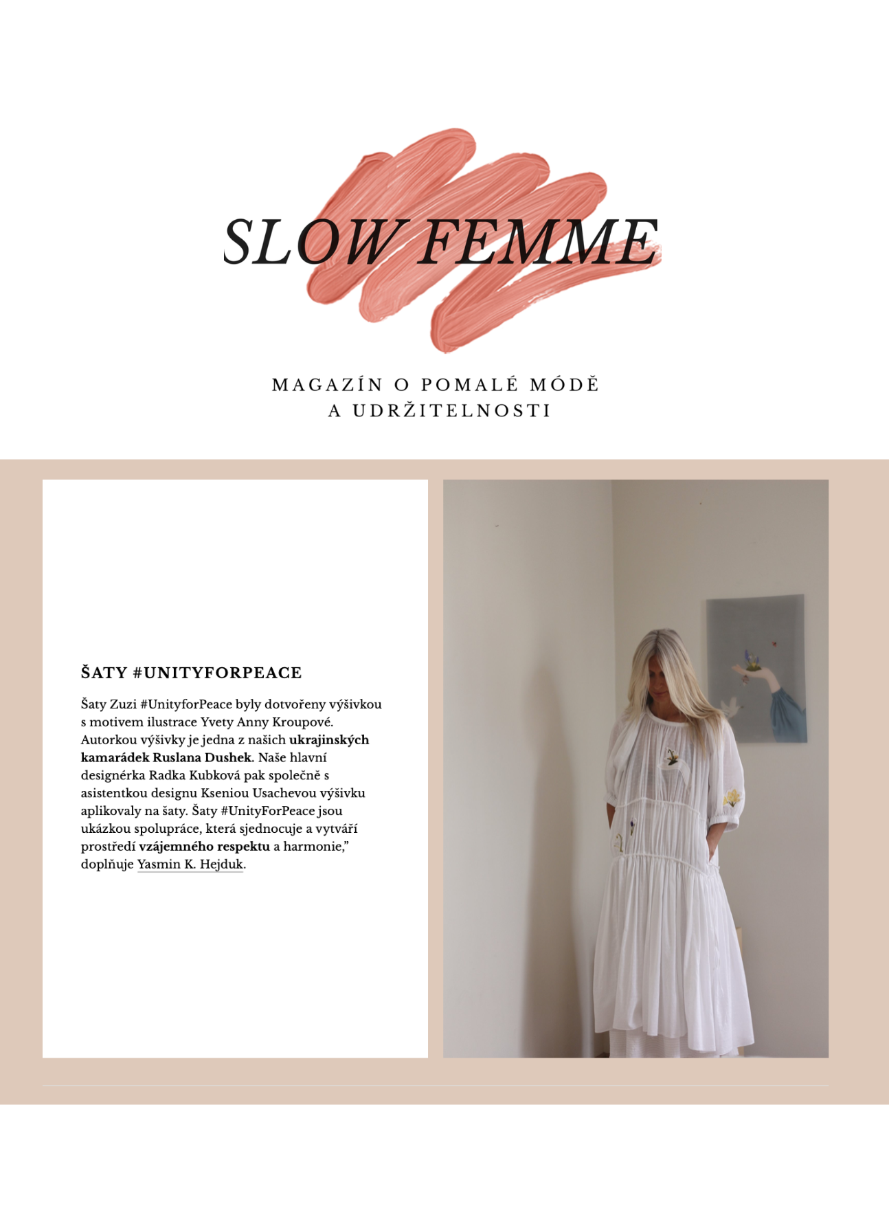 Slow Femme Mag, April 2022