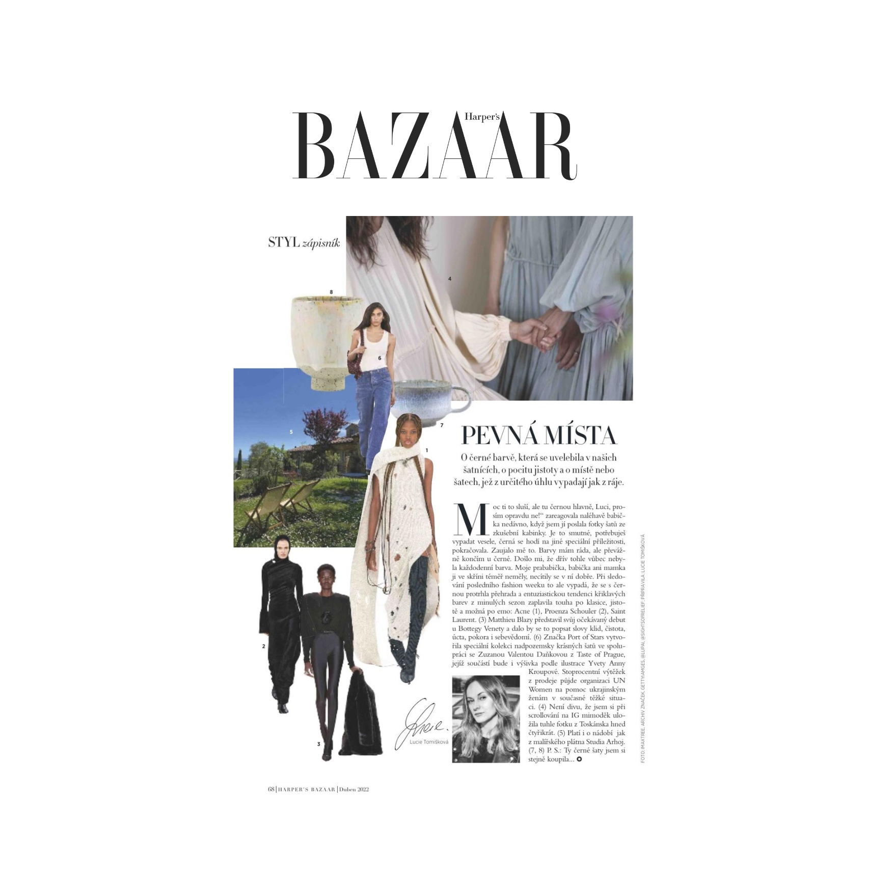Harper's Bazaar, April 2022
