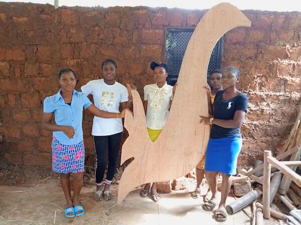 Imafon students and Dove template.