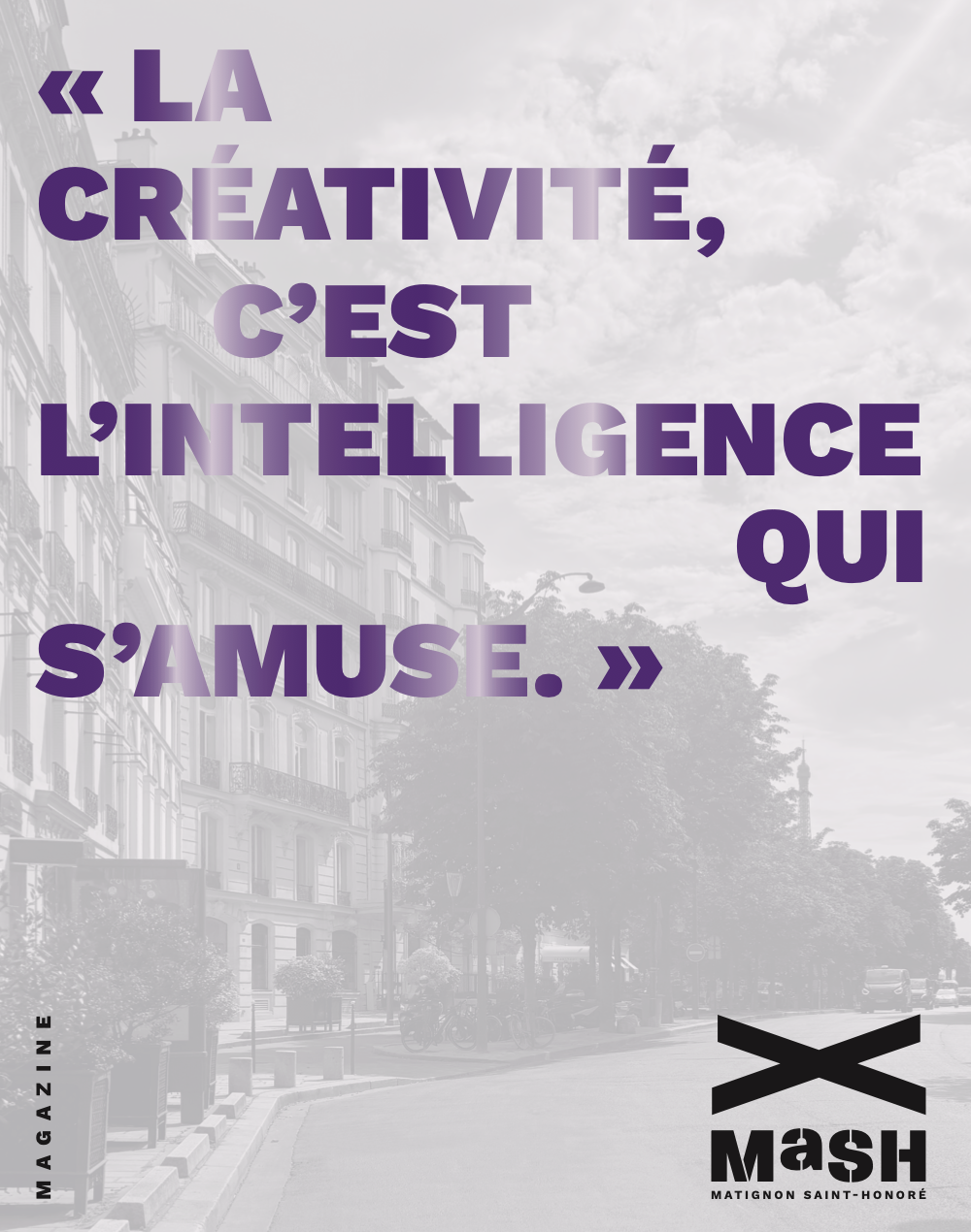 MASH Matignon Saint Honoré magazine 