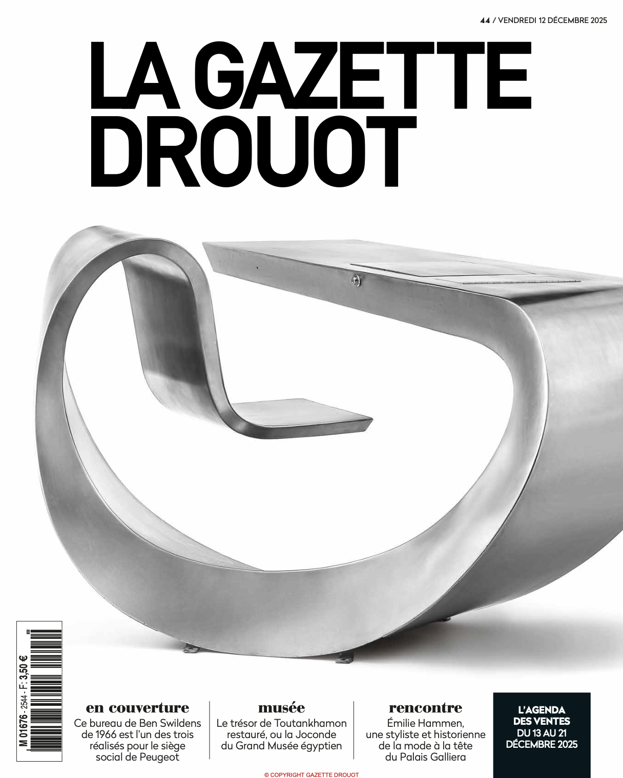 Gazette Drouot - dec 2025