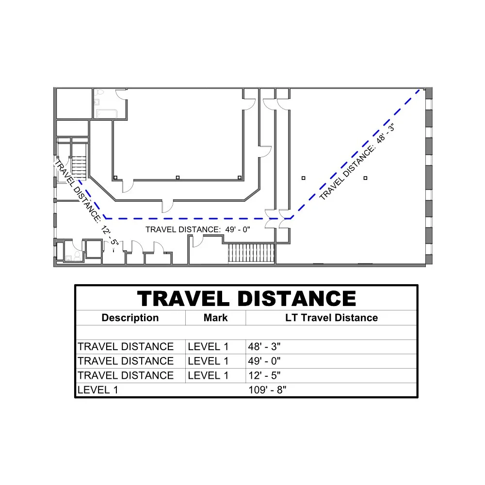 How to Create Automatic Travel Distance Calculations in Revit LT