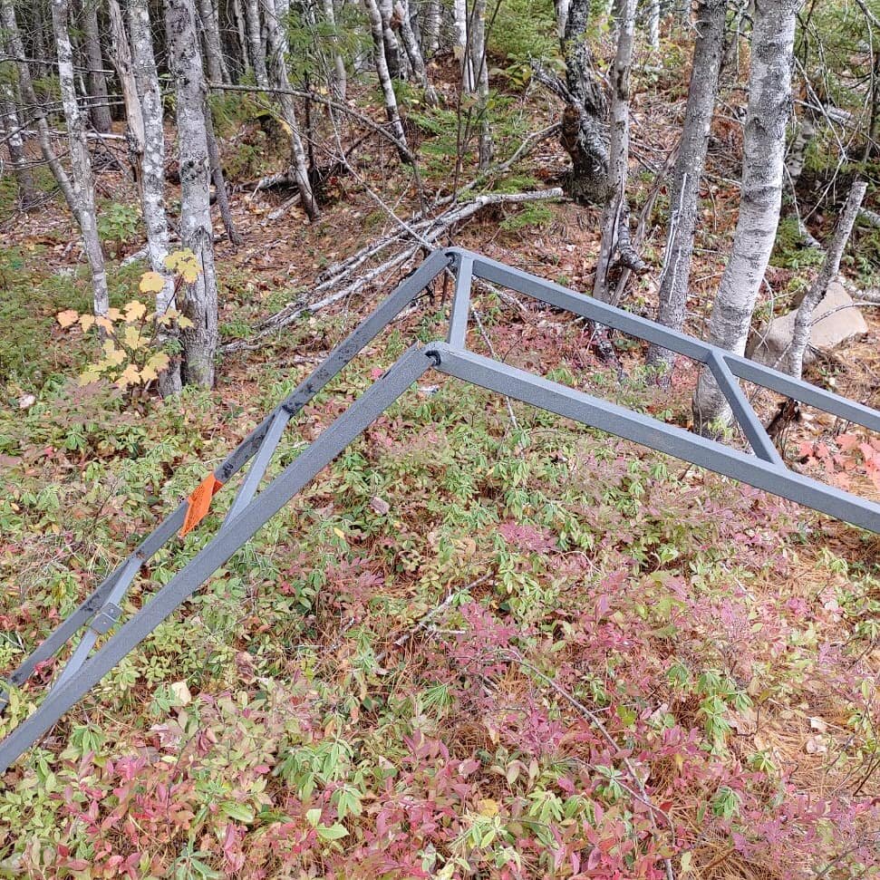 When that ladder stand really needs to be replaced #moncton #mfga #range #target