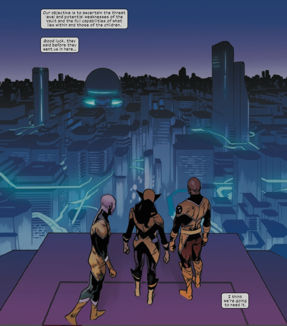 Inside the Vault X-Men #18 by Jonathan Hickman and Mahmud Asrar