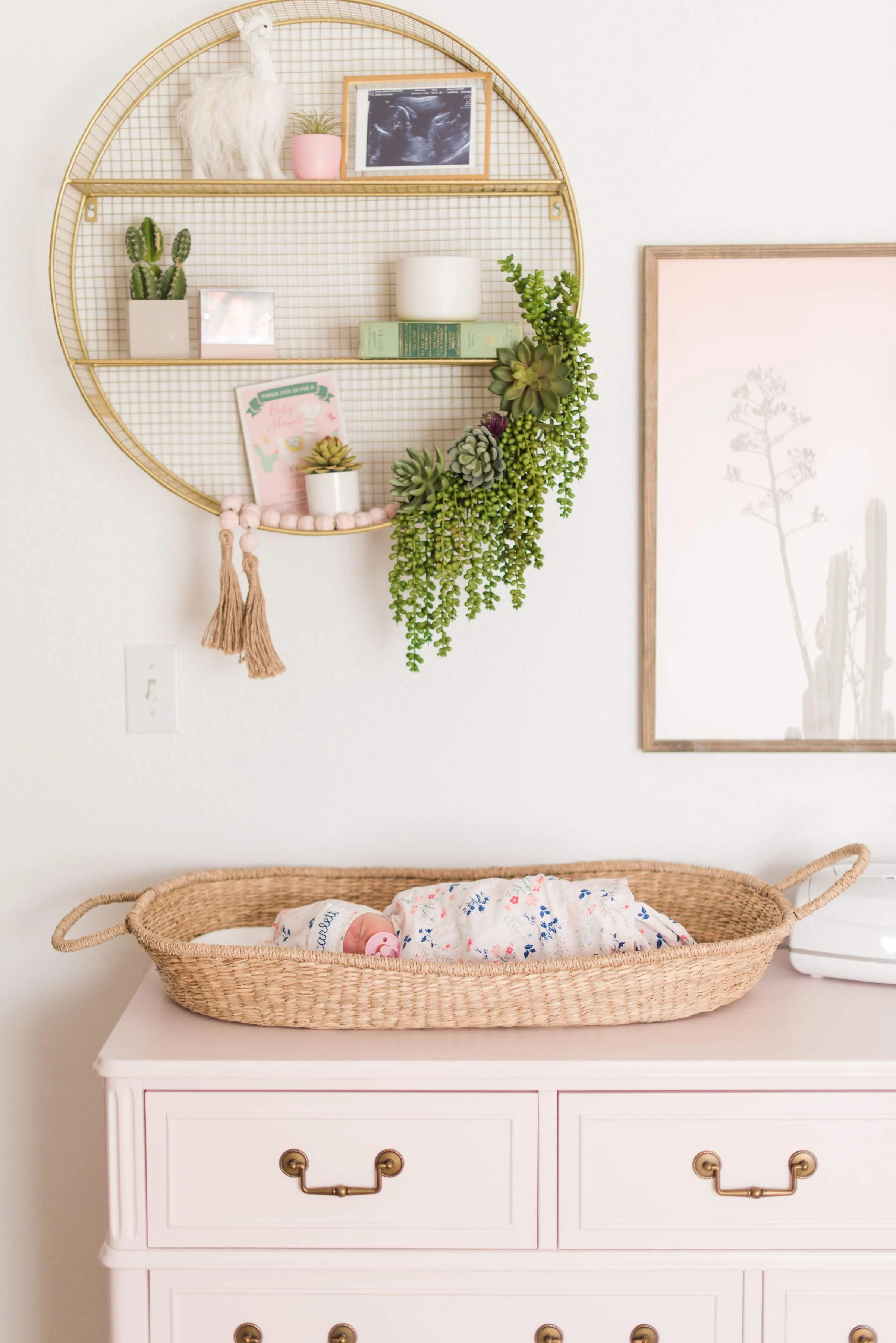 Full Cactus Nursery Reveal — Two Babes & A Bundle