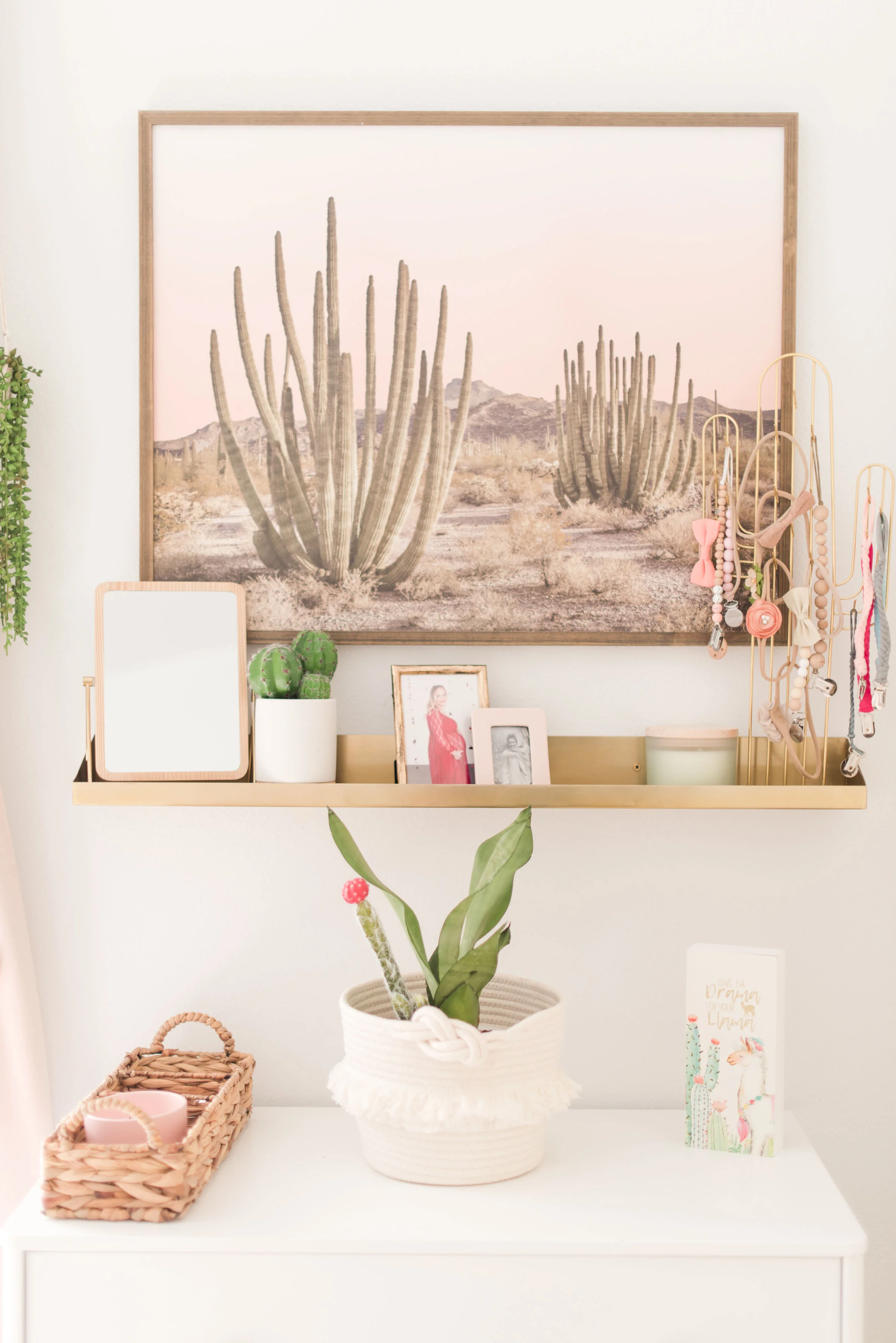 Full Cactus Nursery Reveal — Two Babes & A Bundle