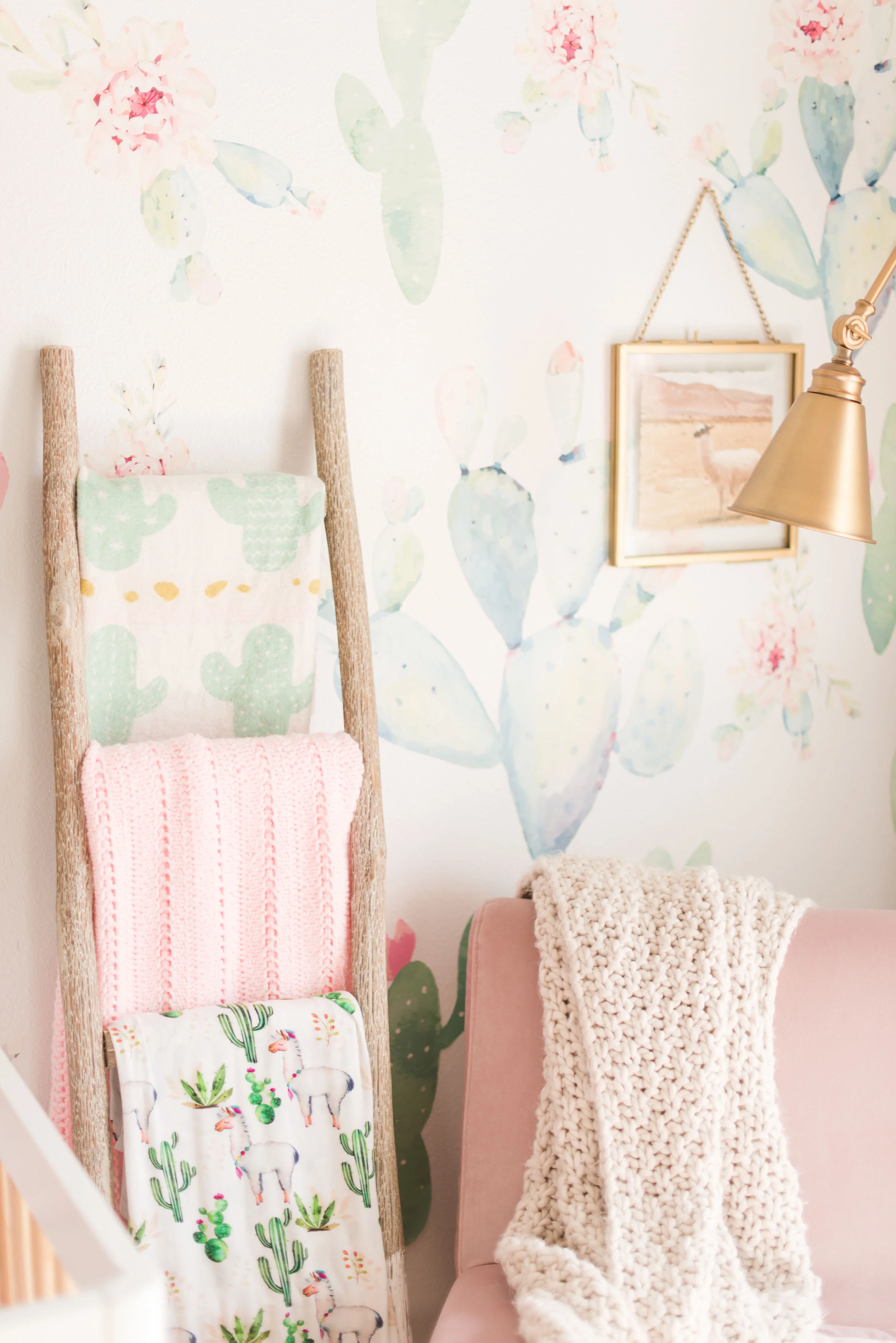 Full Cactus Nursery Reveal — Two Babes & A Bundle
