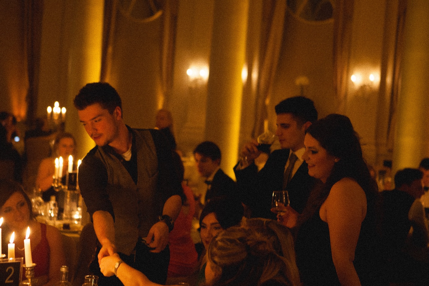 Magician At Graduation Ball In Edinburgh