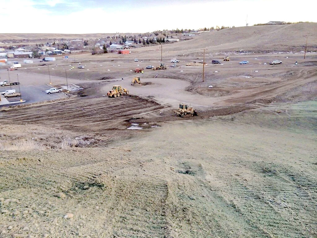 Shelby RV park improvements Phase 1 (2013)