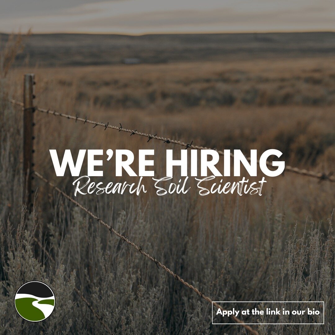 We are hiring!

We are looking for a Ph.D.-level Research Soil Scientist who will lead our new NRCS-funded Climate Smart Commodities projects in Colorado, New Mexico, and on the Navajo Nation. If you are interested in filling gaps in scientific knowl