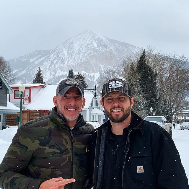 It&rsquo;s colder than Santa&rsquo;s house cat, but we&rsquo;re having a blast at @mtnhighmusicfest