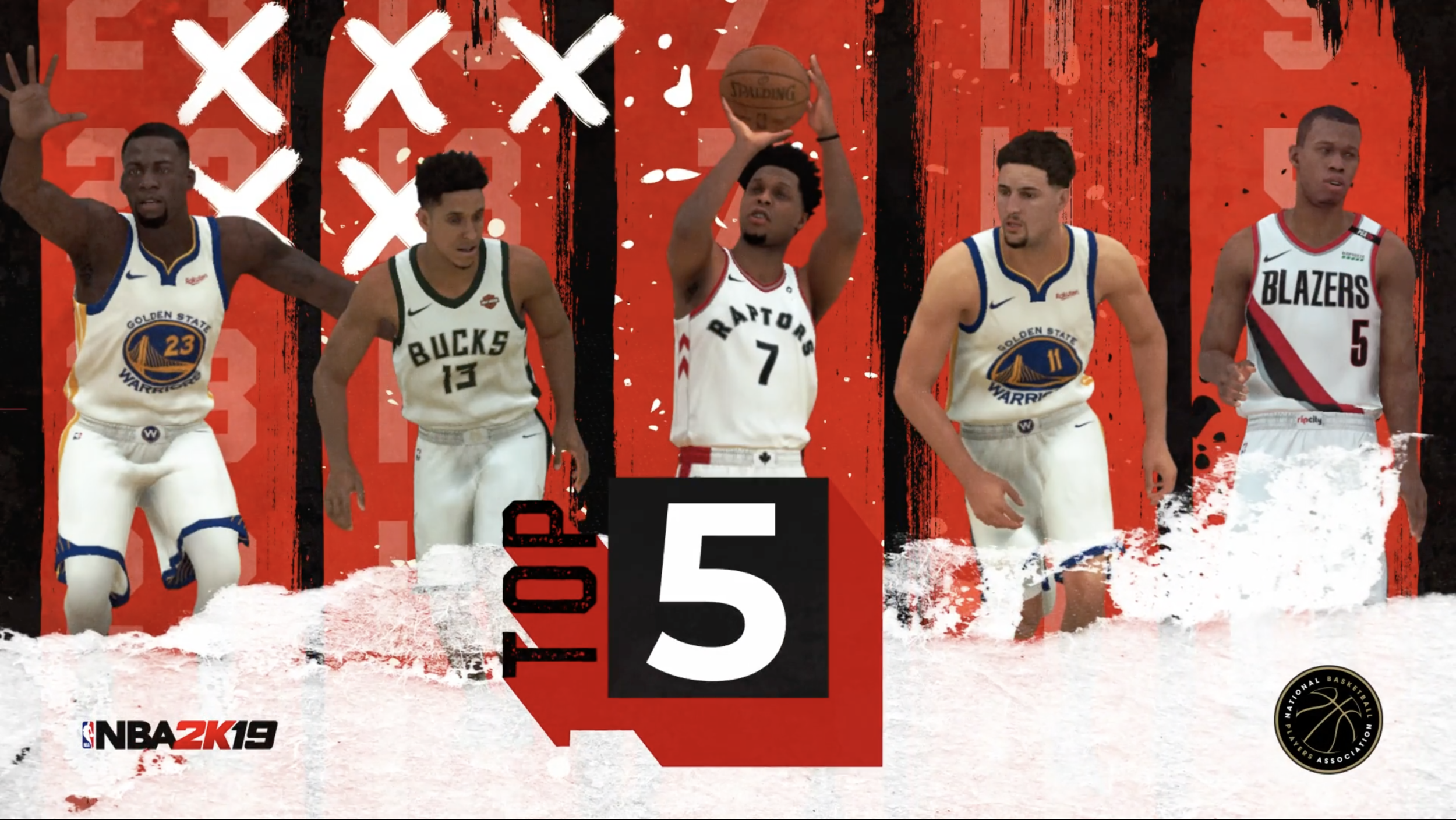 Nba 2k x NBPA x Rapsody: Top 5
