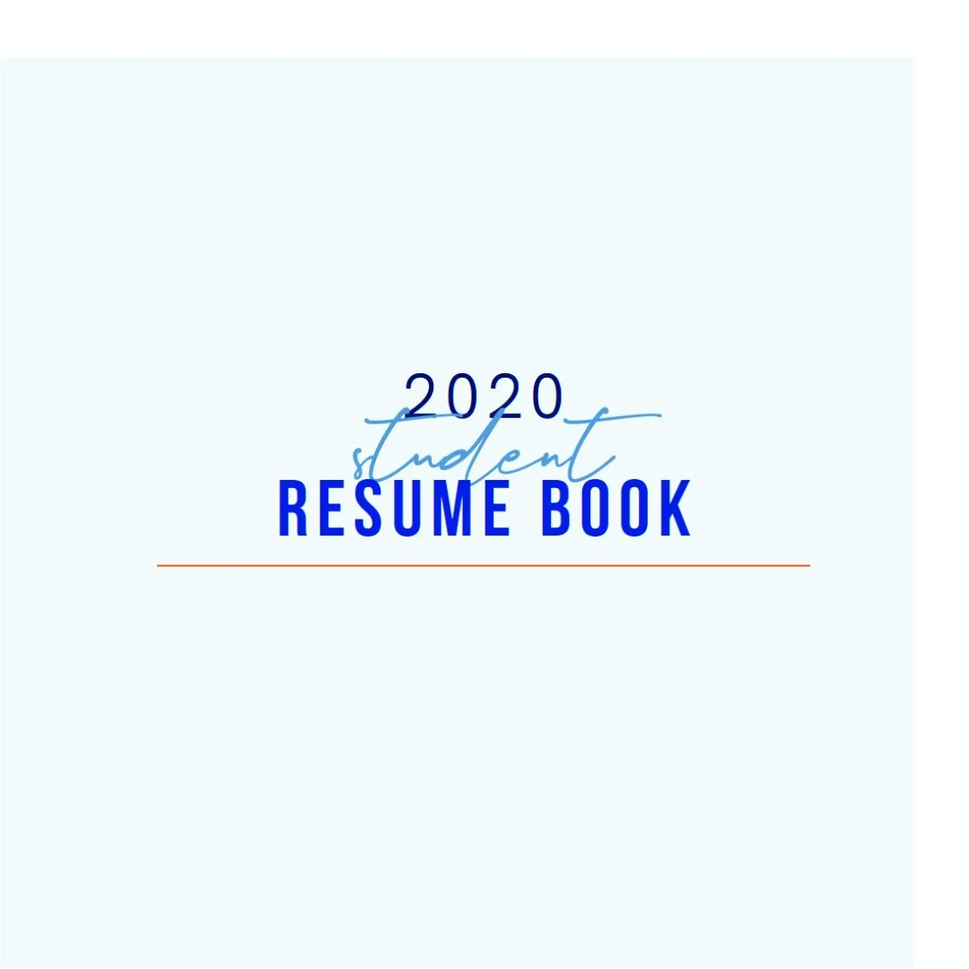 2020 STUDENT RESUME BOOK