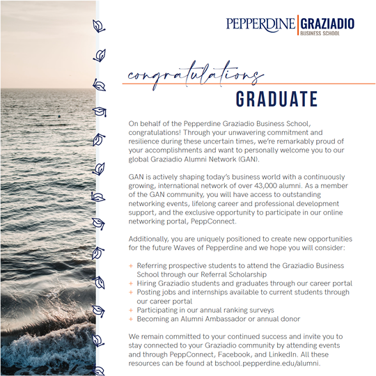 GRADUATE LETTER