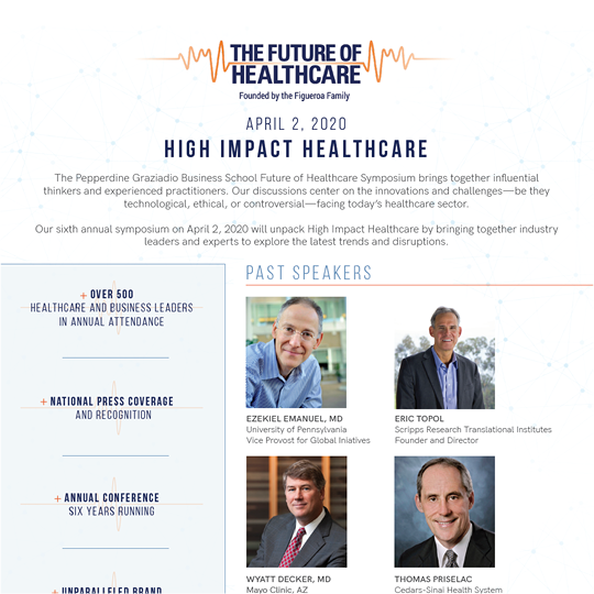 HEALTHCARE SYMPOSIUM FLYER