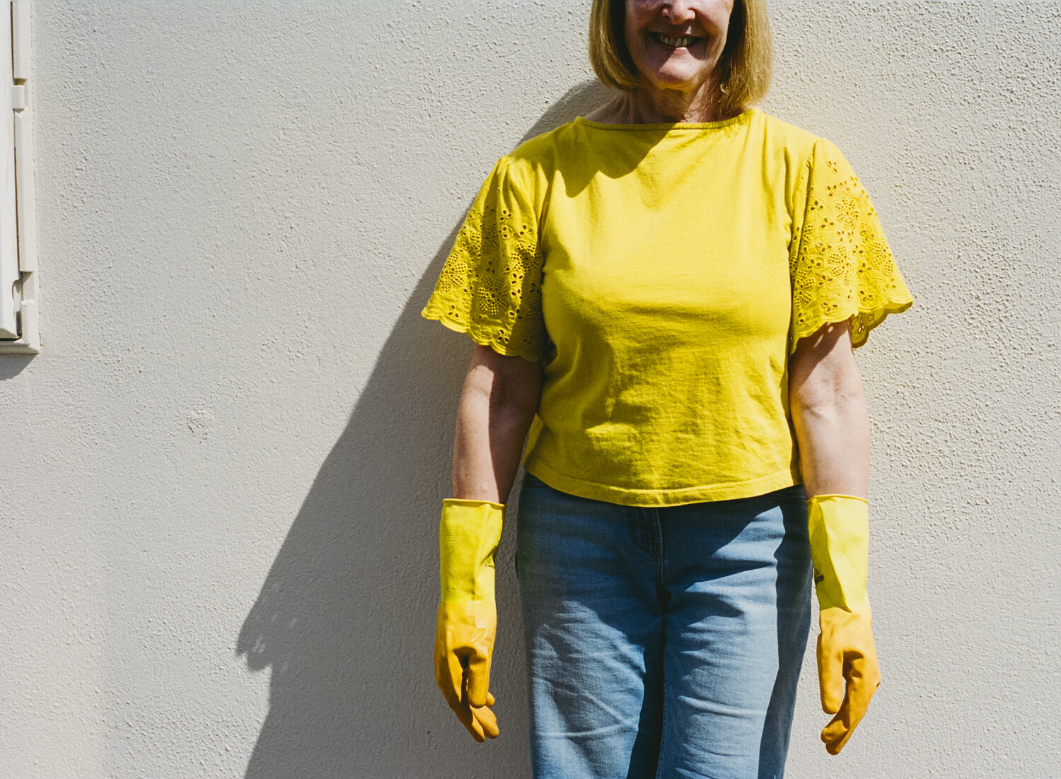 Mam in her gardening gloves - Home Home, 2020