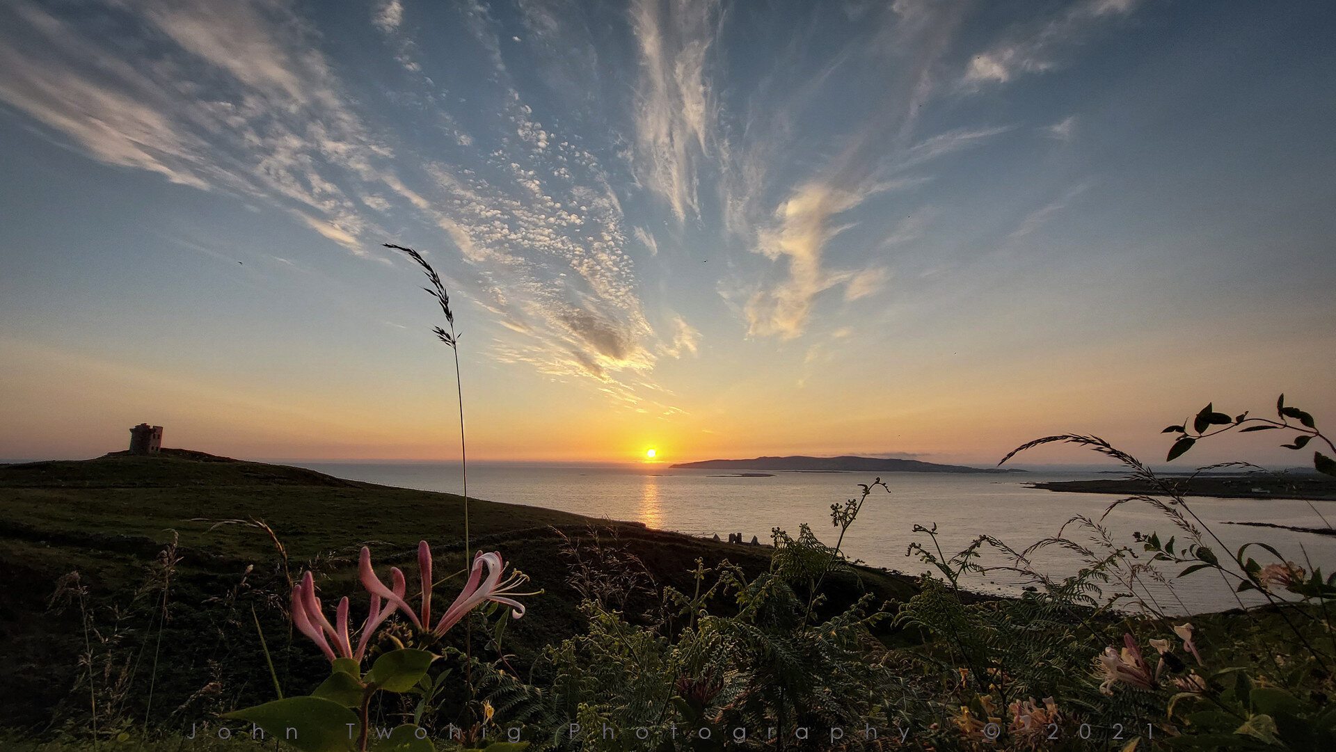 Sunset over Arranmore