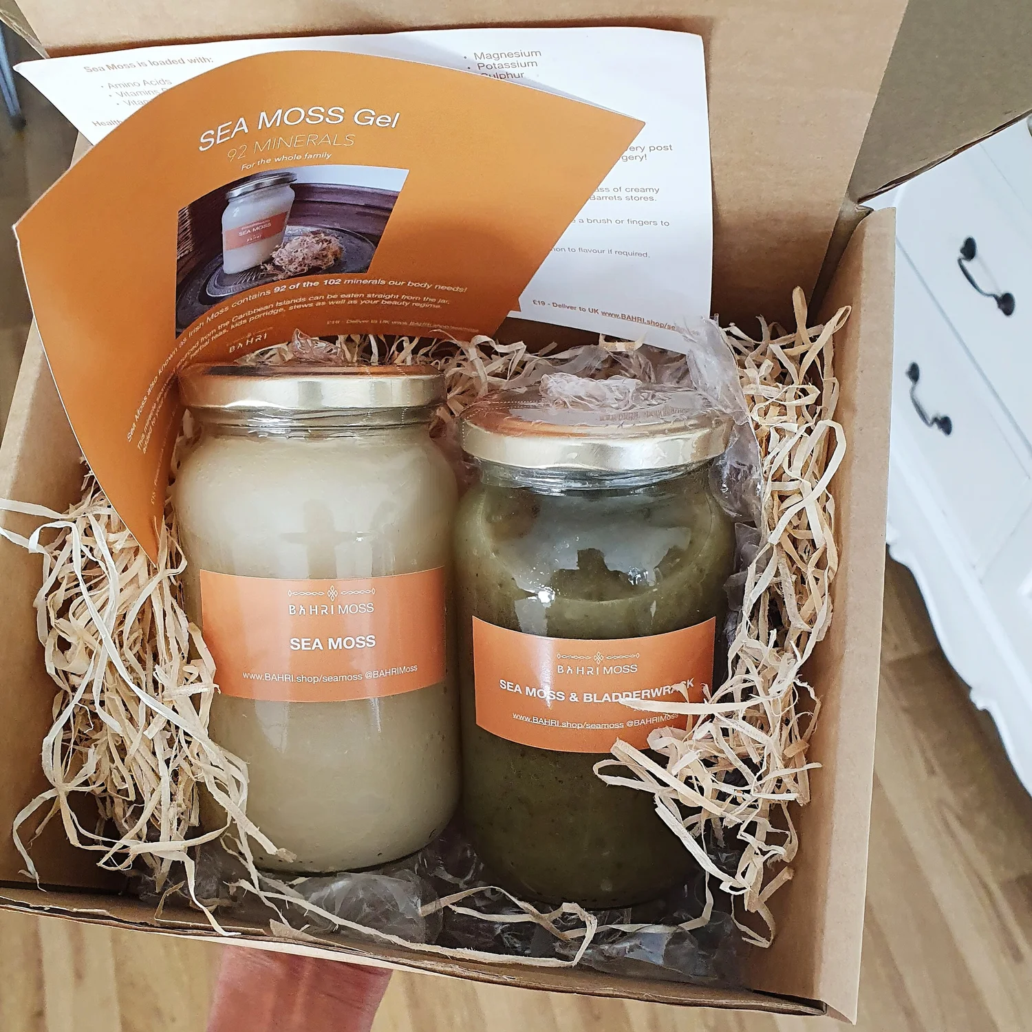 Sea Moss Bladderwrack Gel London Uk Bahri