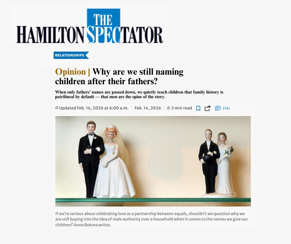 Why are we still naming children after their fathers?