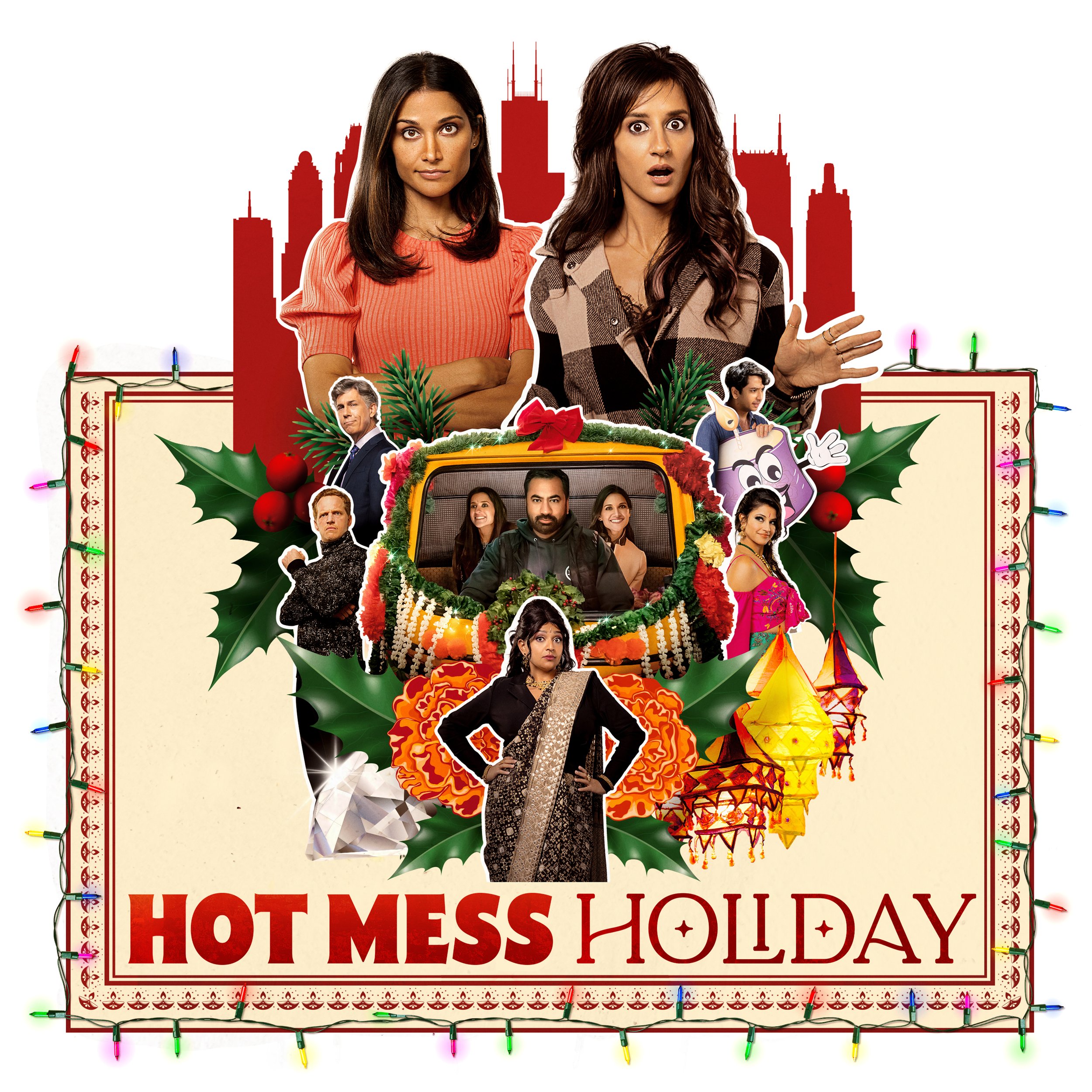 Key Art - Hot Mess Holiday, Comedy Central