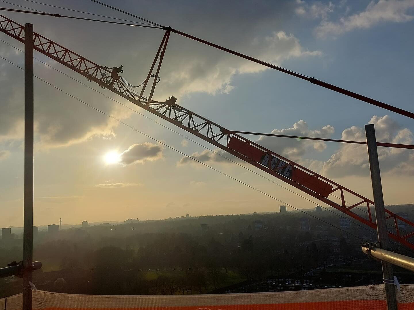 One of our Spierings SK1265 mobile towers worked in our home city of Birmingham last week. 60 metre jib luffed @ 30 degrees. The perfect tool for the task at hand.  #bchc #cranehire #contractlift #mobiletower #sk1265 #brum #spierings