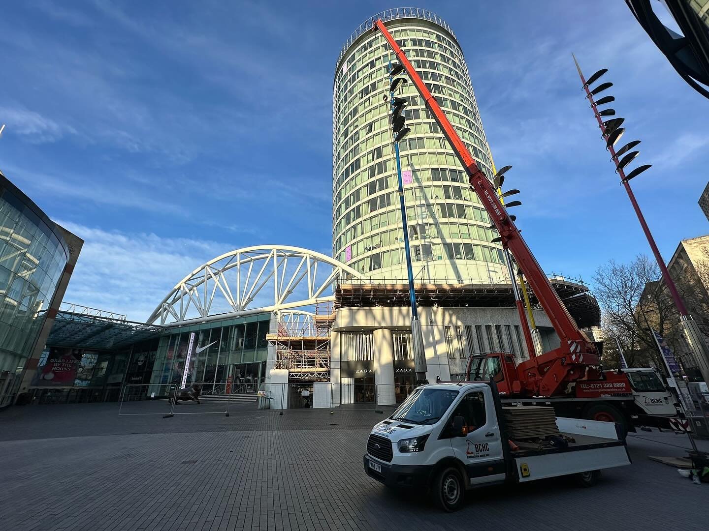 If you have a problem, if no one else can help, and if you can find them, maybe you can hire... the BCHC-Team 💪#A-TEAM #BCHC #contractlift #cranehire #Birmingham