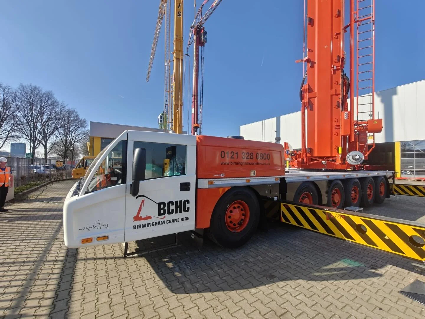 A real pleasure to be at Spierings in Holland to collect our new SK1265-AT6 eLift.

The SK1265 eLift is a serious addition to our fleet &mdash; delivering the reach and performance Spierings is known for, with fully electric on-site crane operations.