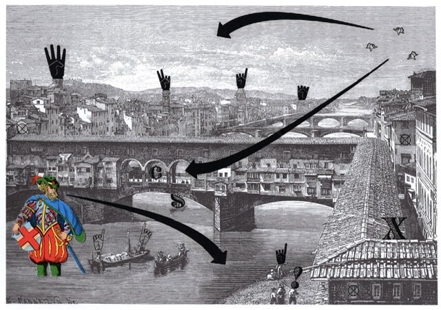 A Royal Show of Hands - Ponte Vecchio - digital download