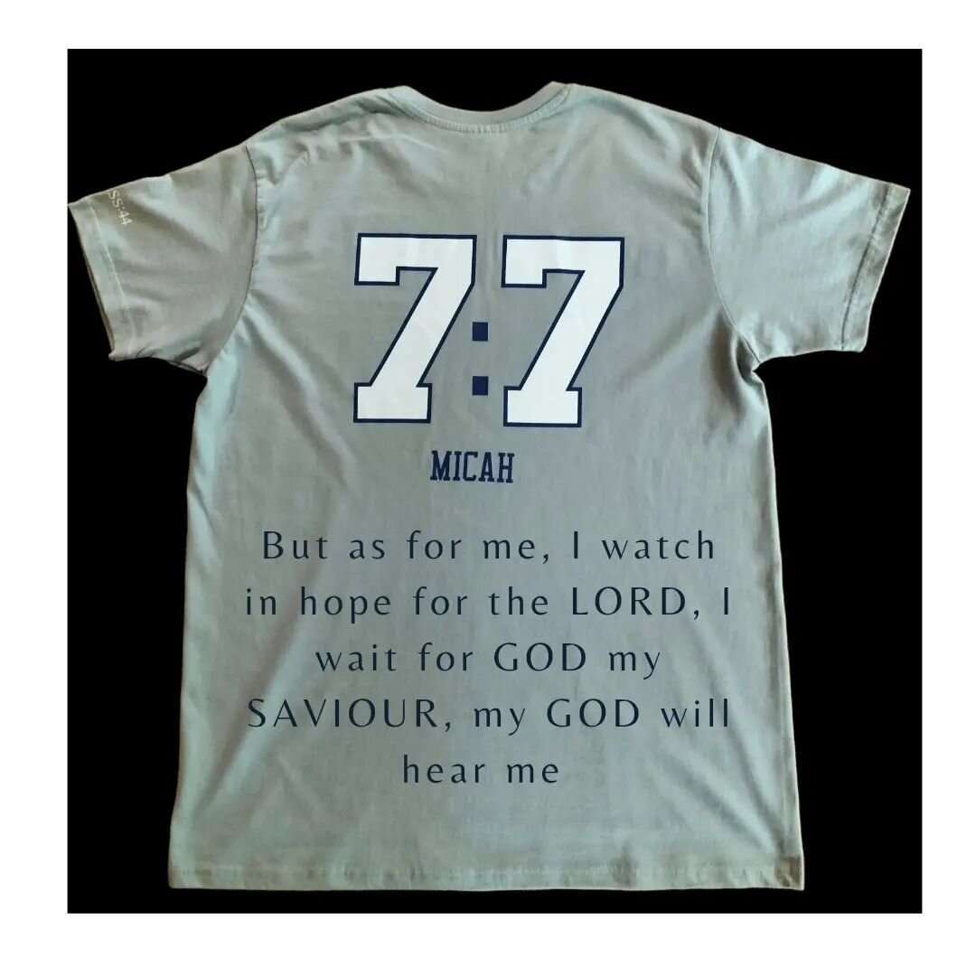 MICAH 7:7 - SAVIOUR is coming, 31st October in sizes: XS to XL. be one of the first to order; DM for further details....
#saviour #micah77 #tshirt #christiantshirt #christianlifestyle #christian #believer #weartheword #godmademedoit