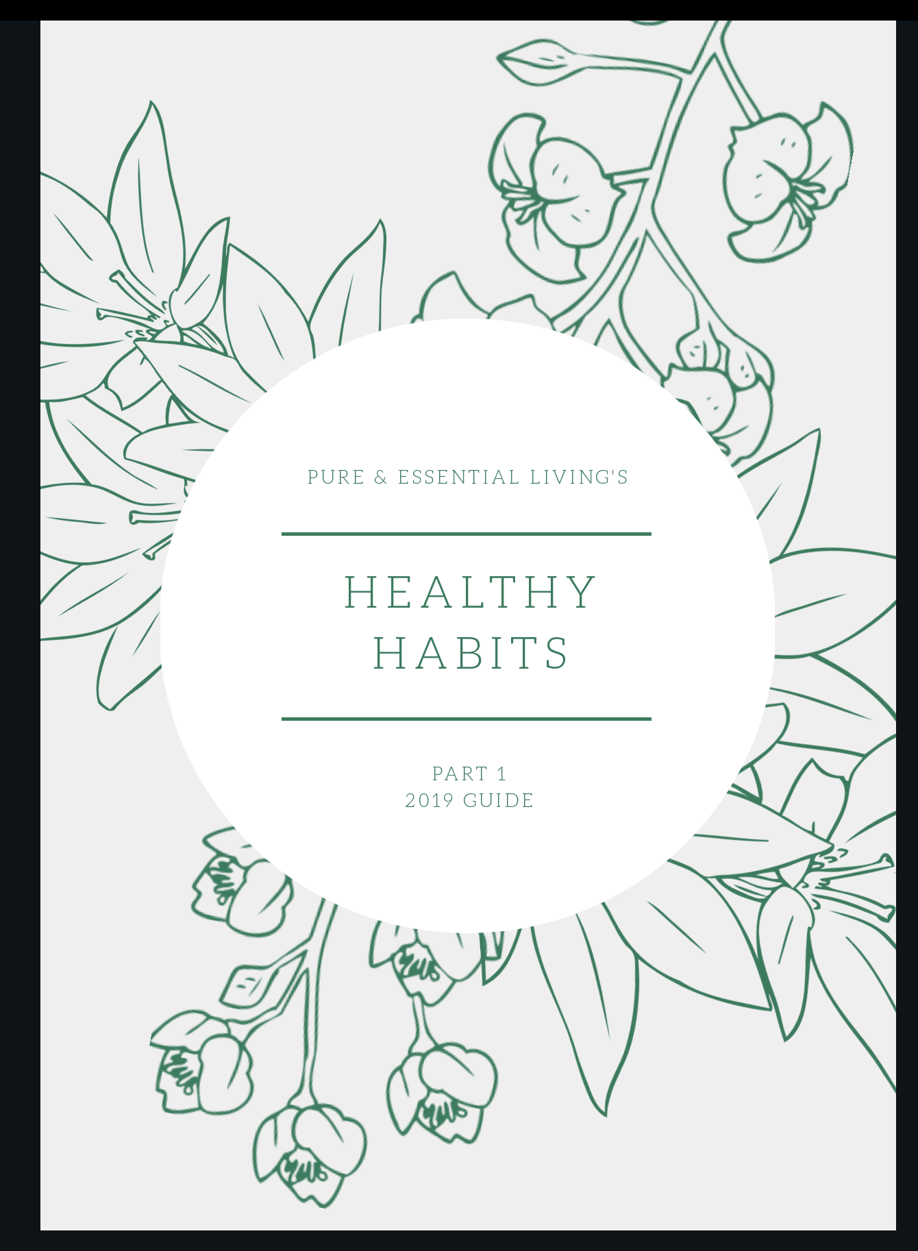 Healthy Habits ebook
