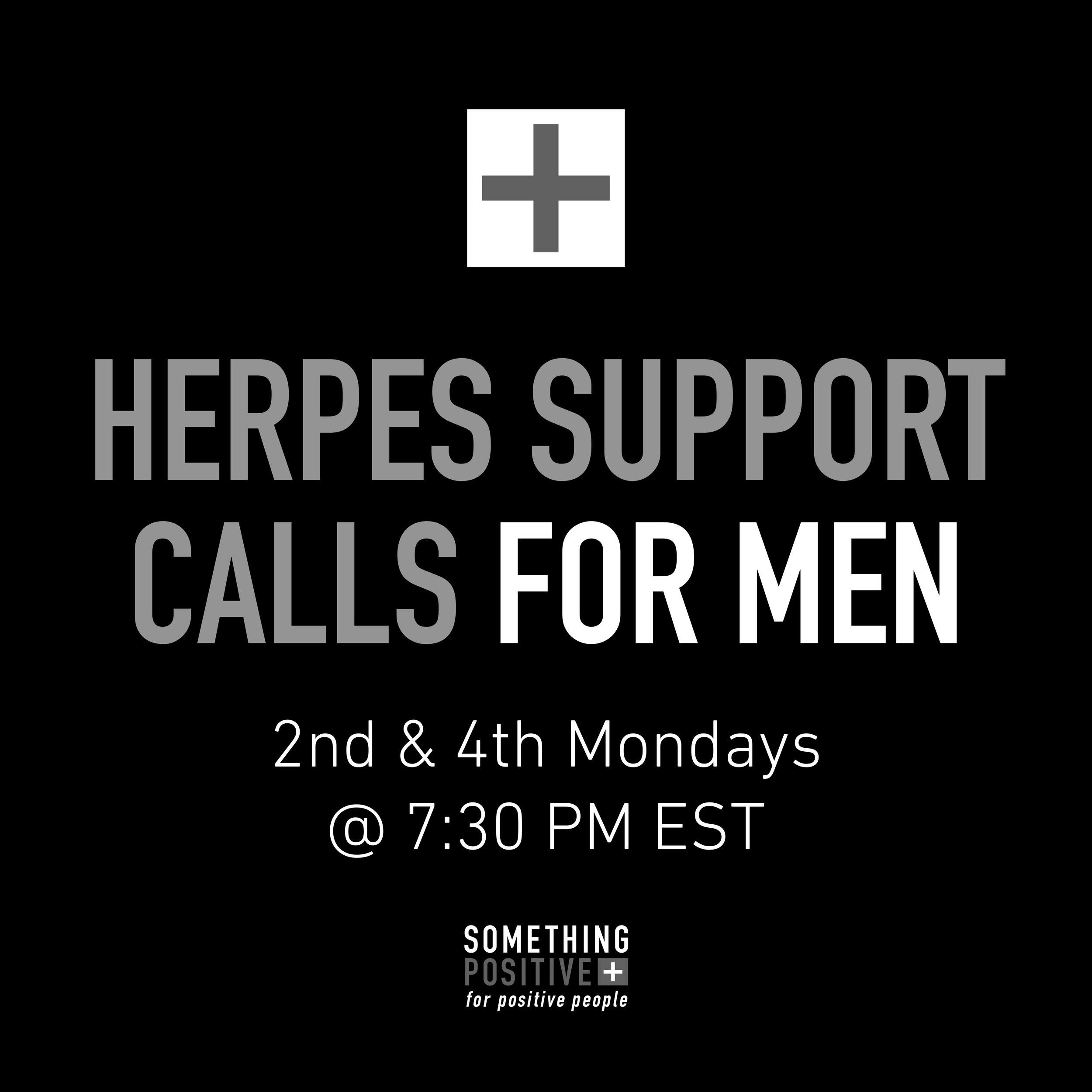 Herpes Support Call — For Men