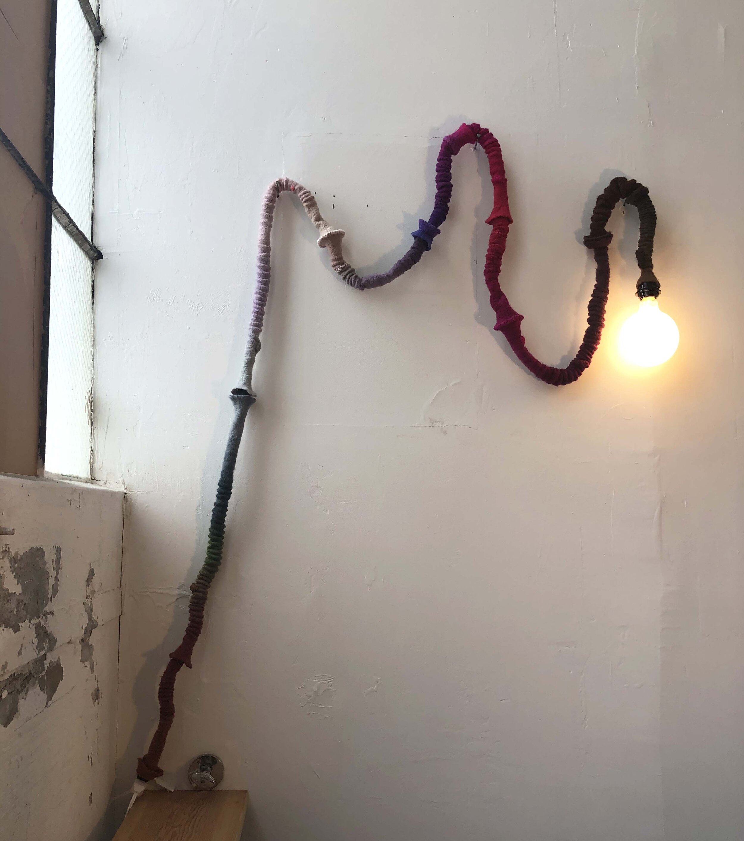 Fiber Lights - Wooly Fuschia
