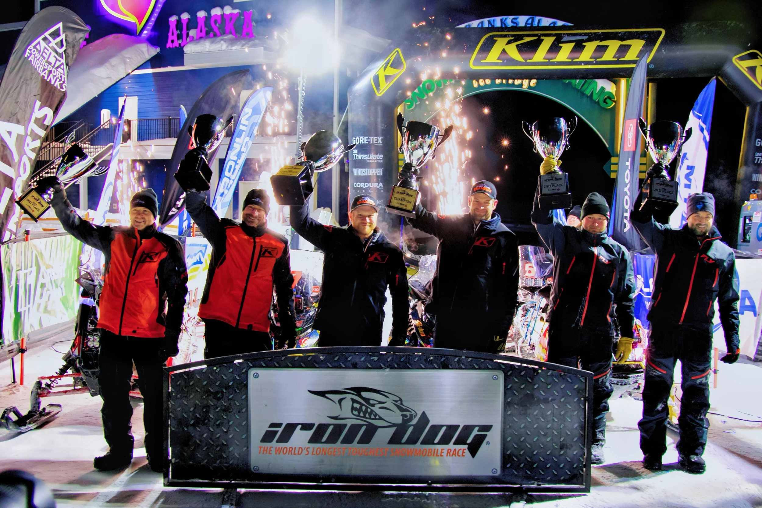 2026 Iron Dog Pro Class Podium