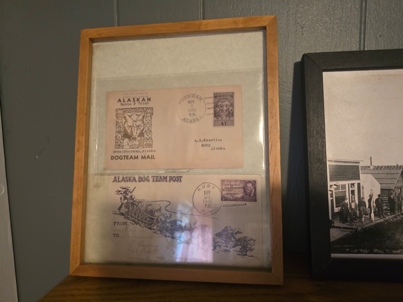  Historic photographs from Ivan Kangas' collection in Ruby, offering a glimpse into the community's early history. 
