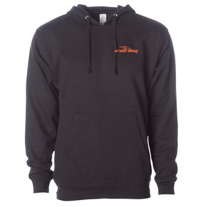 NEW! Iron Dog Adult Black Pullover Midweight Sweatshirt "The World's Toughest Snowmobile Race"
