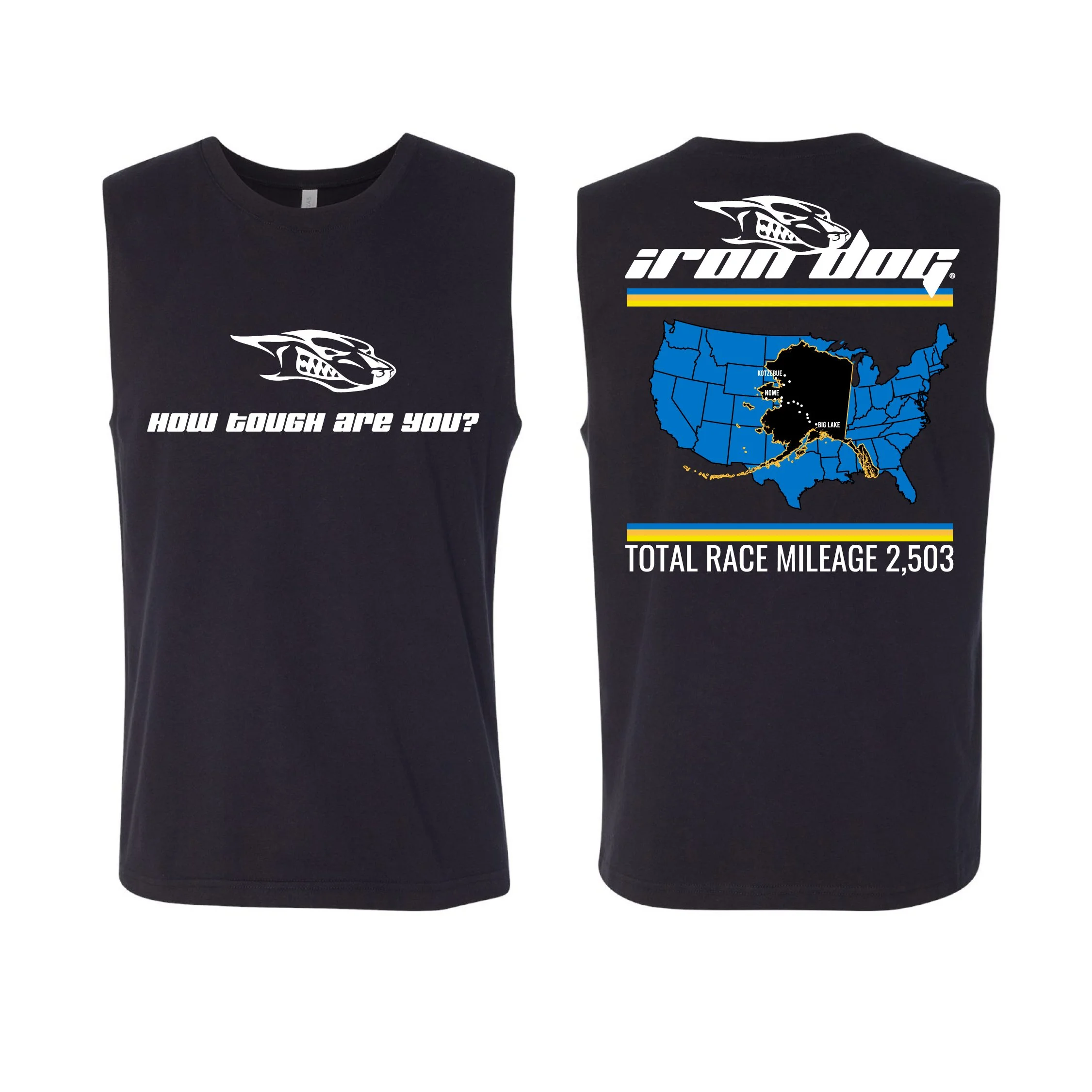 "How Tough are you?"  Sleeveless T-Shirt