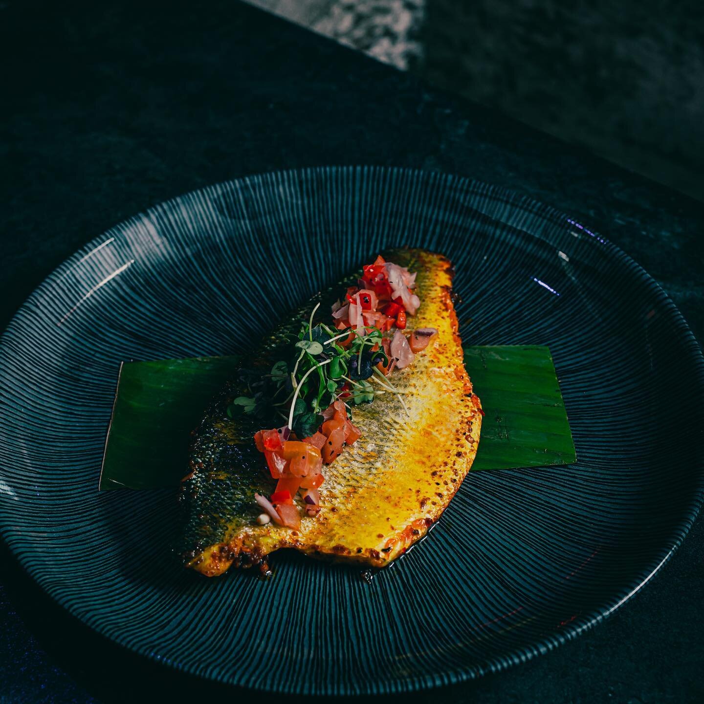 Grilled Sea Bass - topped with fresh Bengali style tomato salsa, lightly spiced and grilled on an open grill 🐟 

Book your table at N&Ouml;A ❤️
Visit www.noalounge.com to reserve your table. On the day bookings, please call 01923 545047. Phone lines