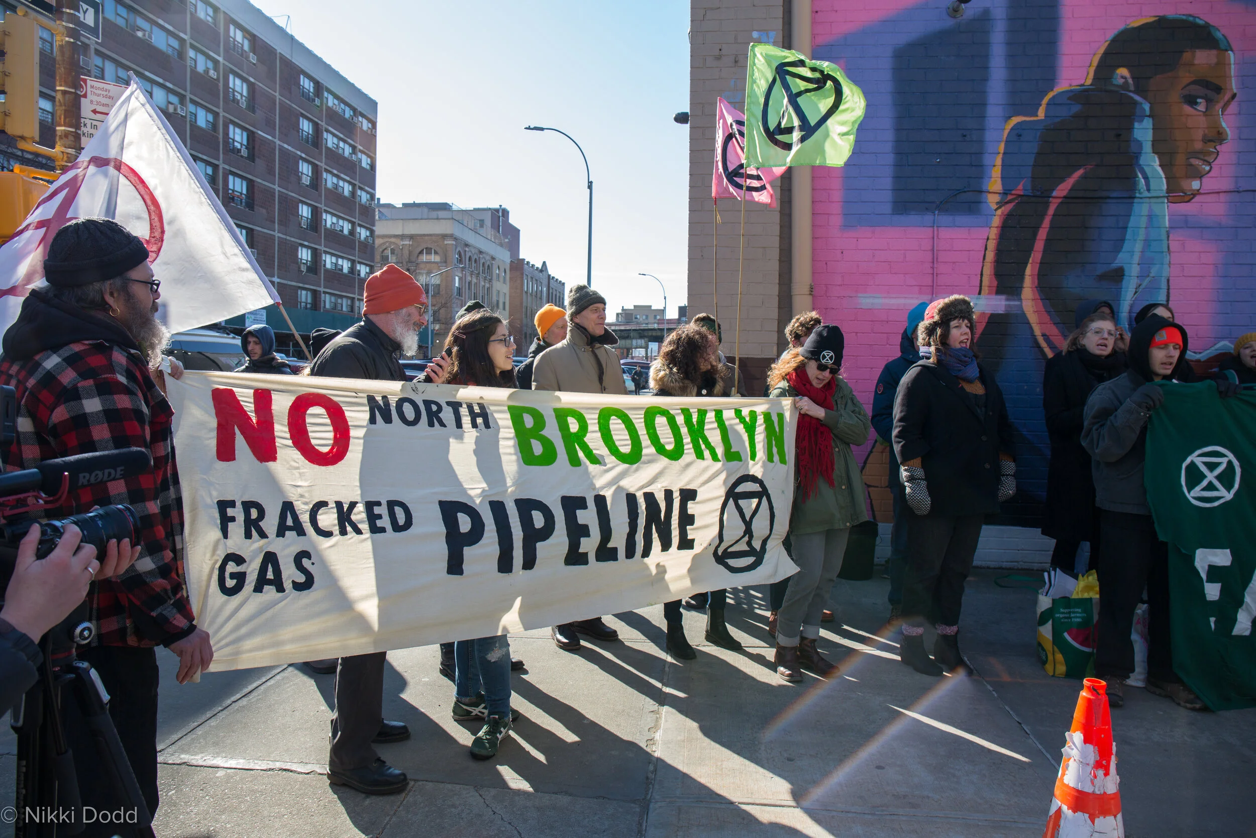 Extinction Rebellion NYC Shuts Down North Brooklyn Pipeline Construction