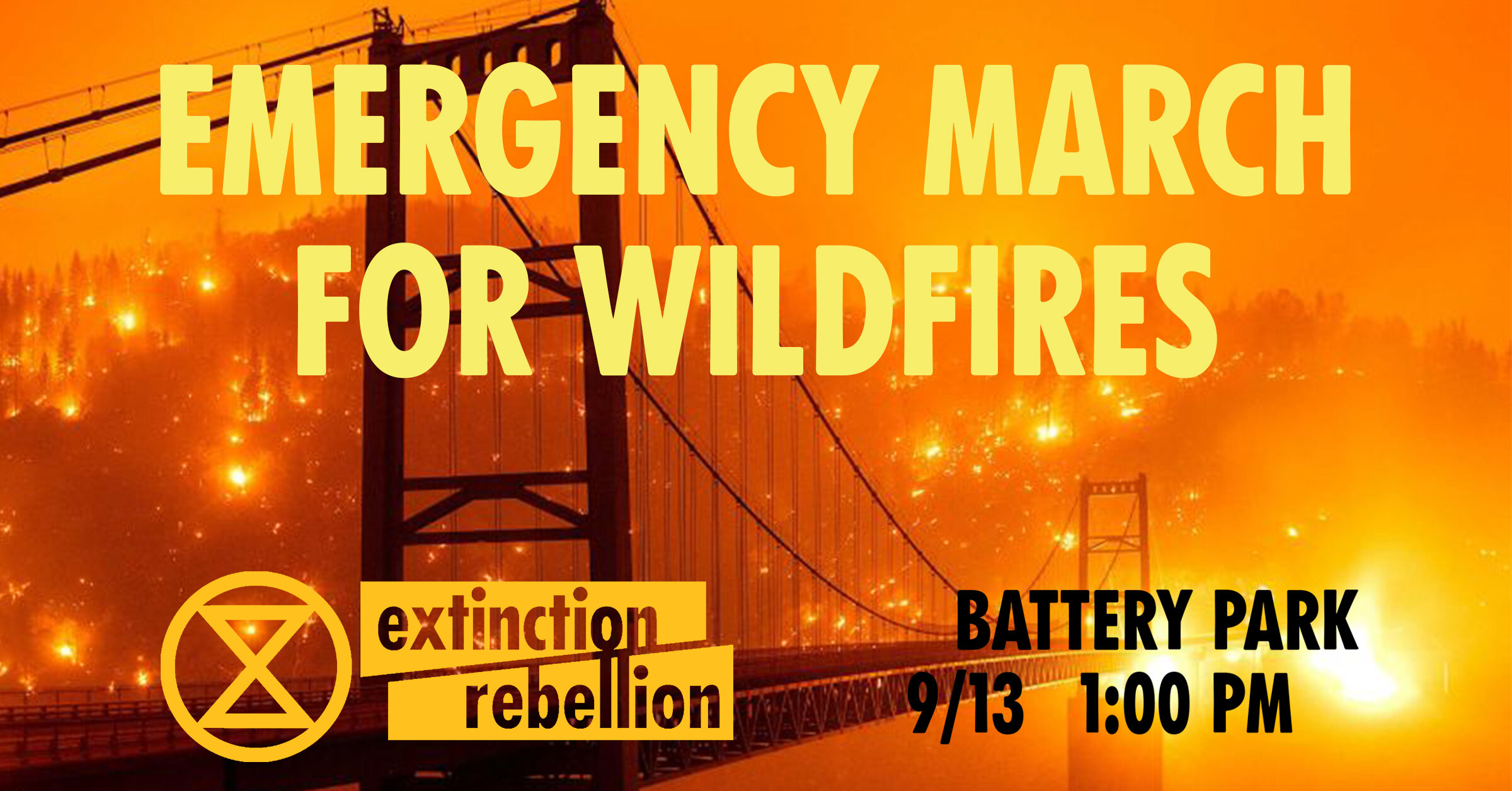 EMERGENCY MARCH FOR WILDFIRES