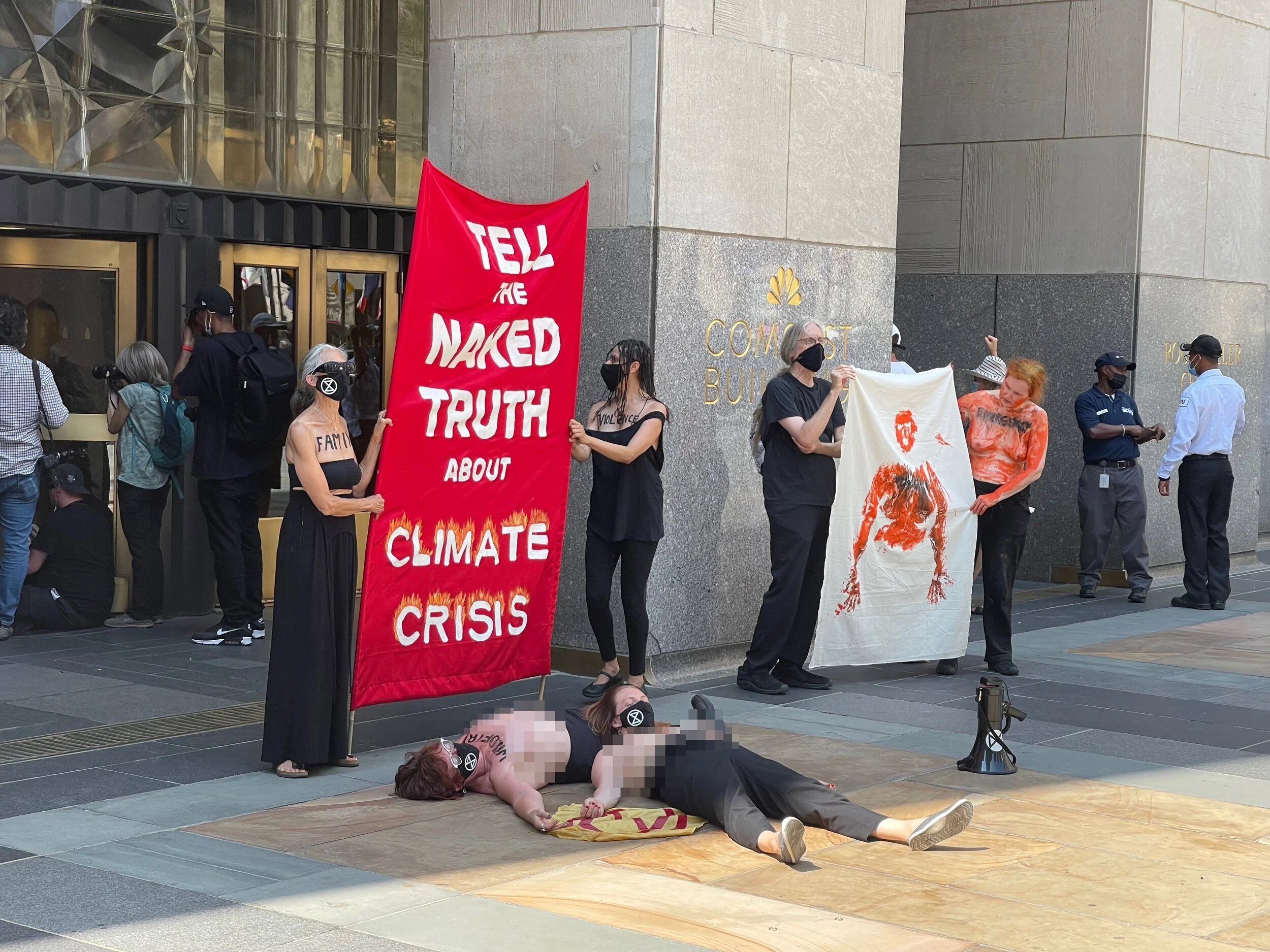 The Women of XRNYC Demand the 'Naked Truth' at NBC HQ