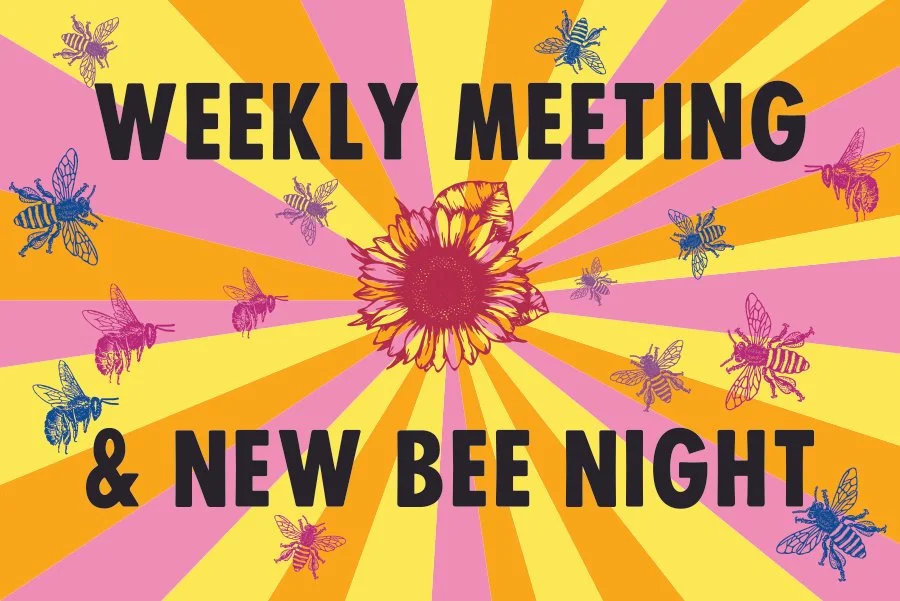 Weekly Mtg and New Bee Night