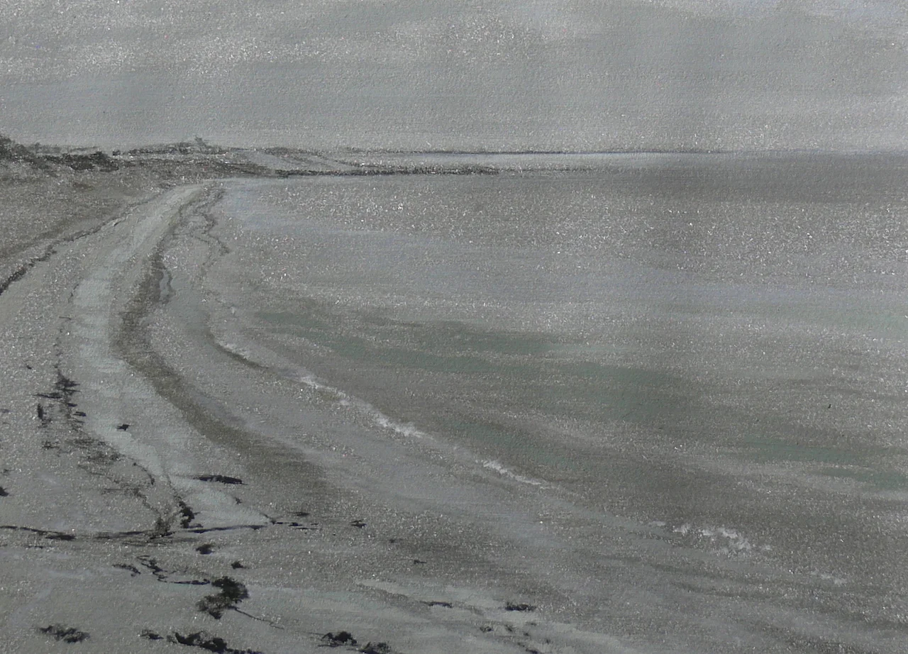 The grey shore