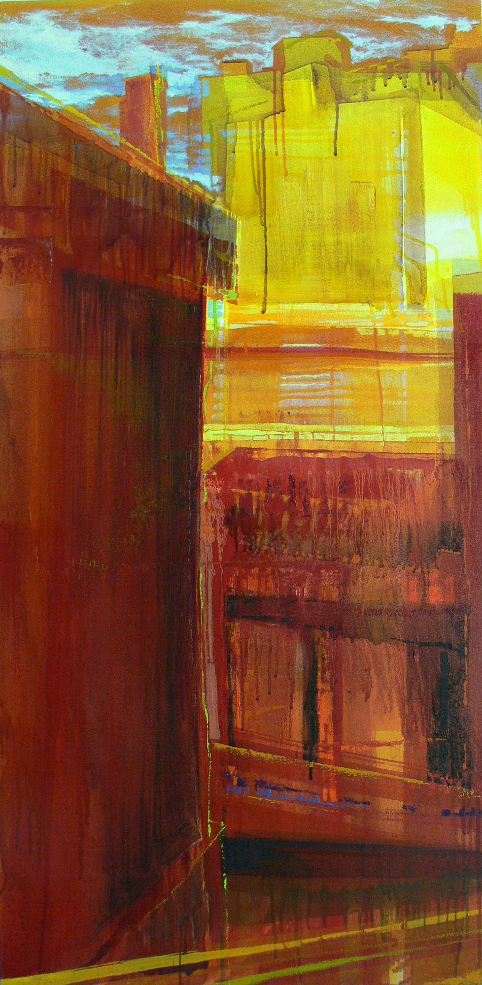 Summer in the city (left)