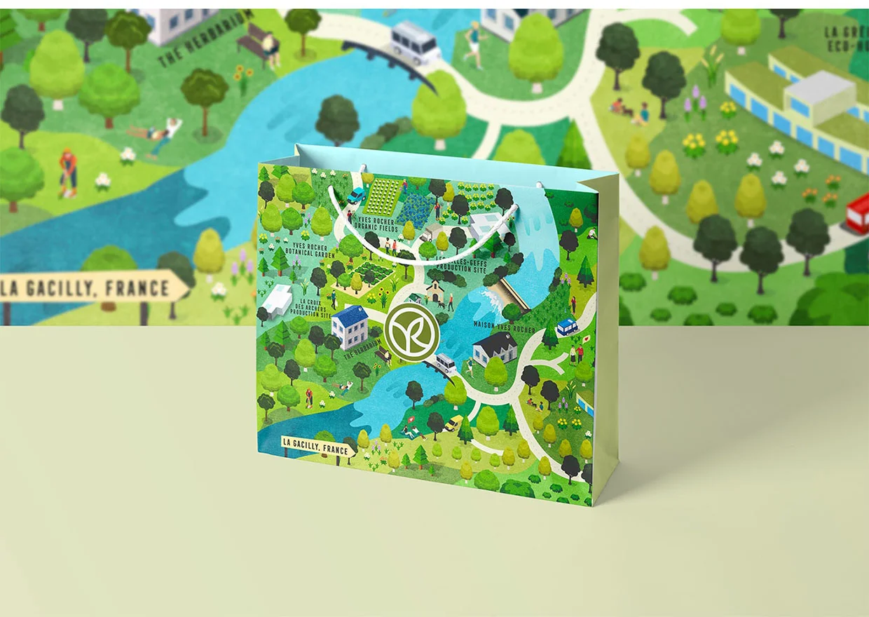 Yves Rocher France La Gacilly isometric Map 07.jpg