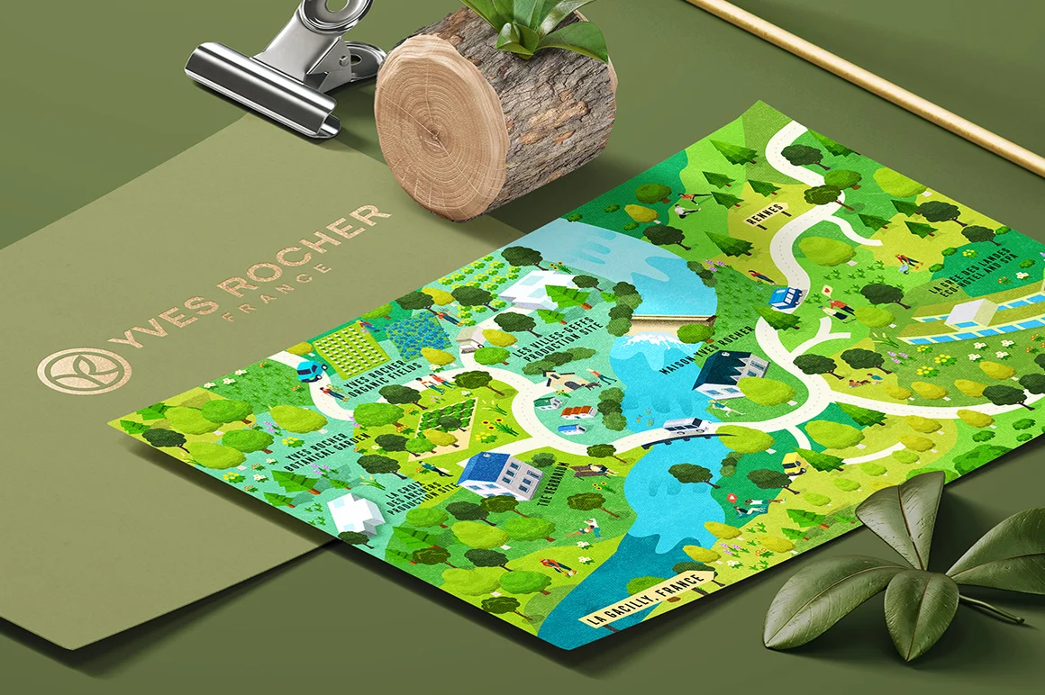 Yves Rocher France La Gacilly isometric Map thumbnail.jpg