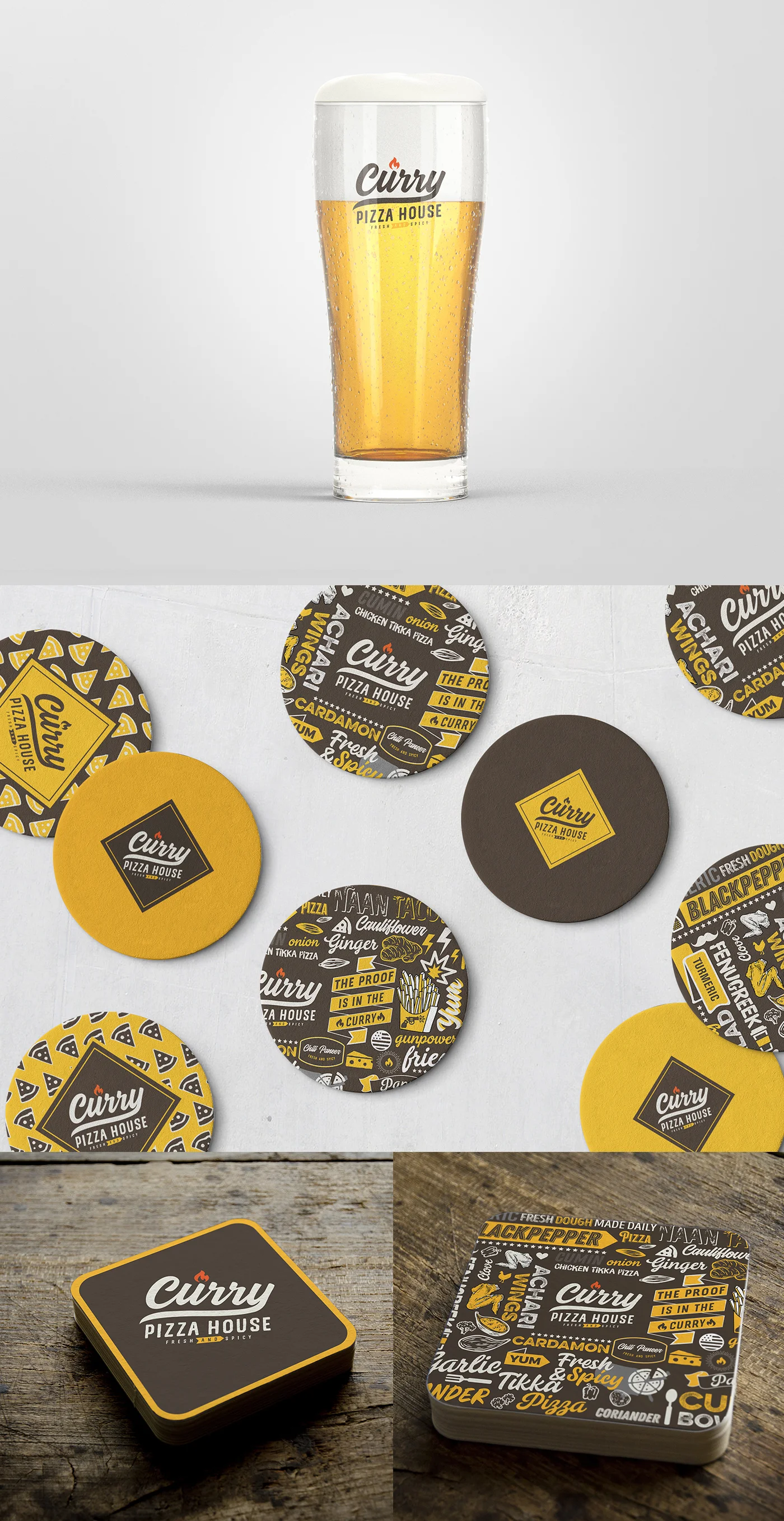 Curry Pizza House Indian Italian Restaurant Branding 10.jpg