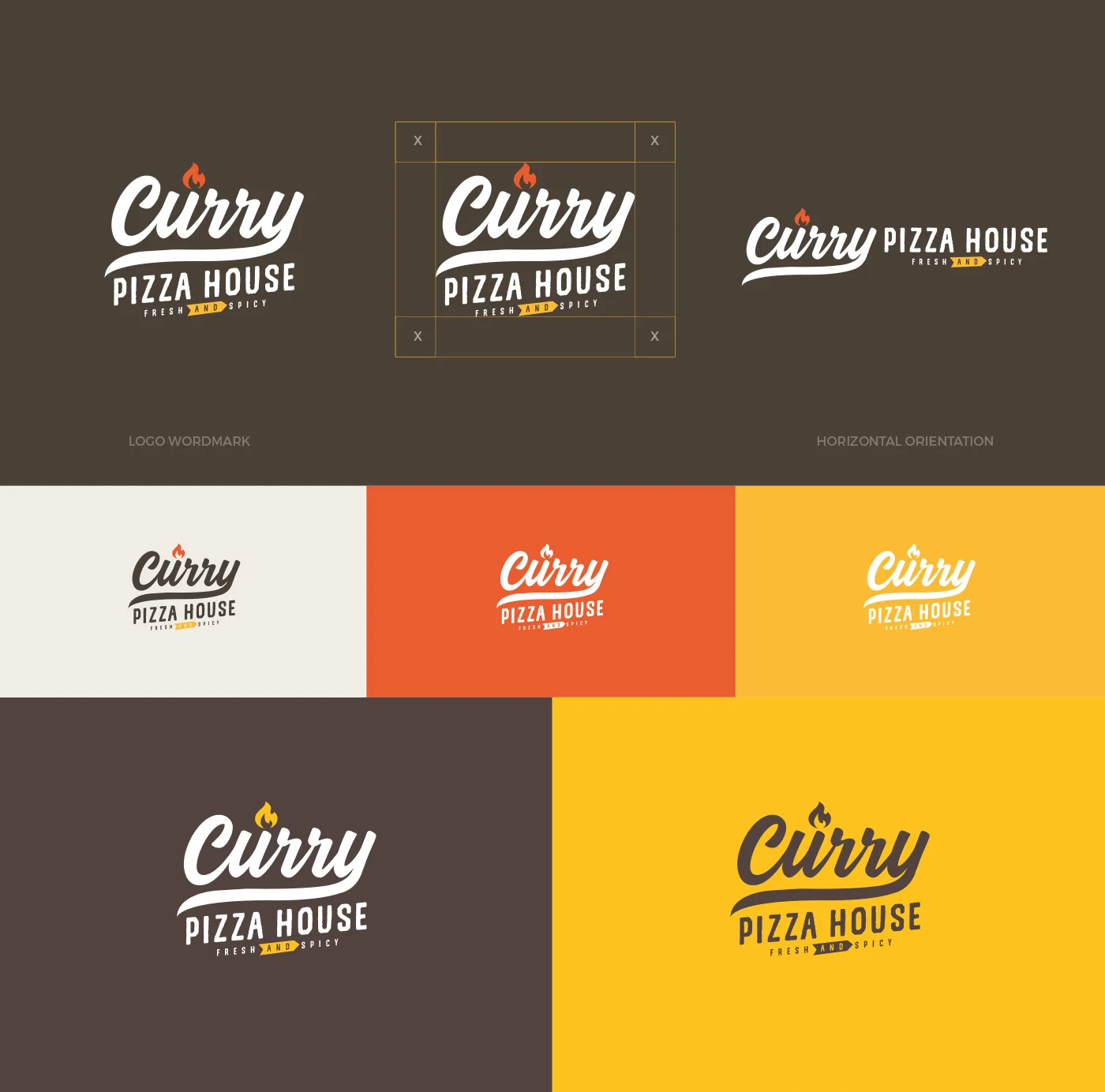 Curry Pizza House Indian Italian Restaurant Branding 03.jpg