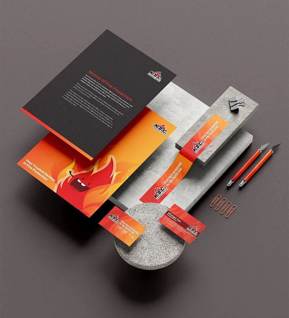 KBC Fire Flame Mascot Character Branding design 2022 - 06.jpg