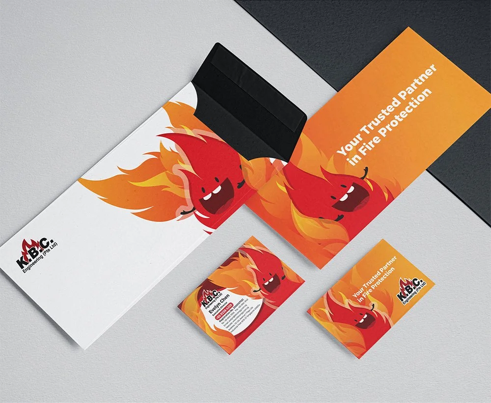 KBC Fire Flame Mascot Character Branding design 2022 - 09.jpg